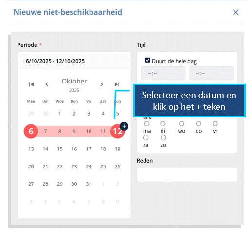 Niet Beschikbaarheid x keer ingeven GIFAnnimatie.gif